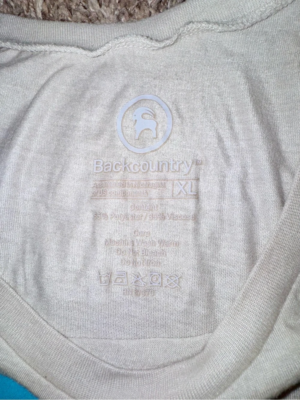 Backcountry lightweight white